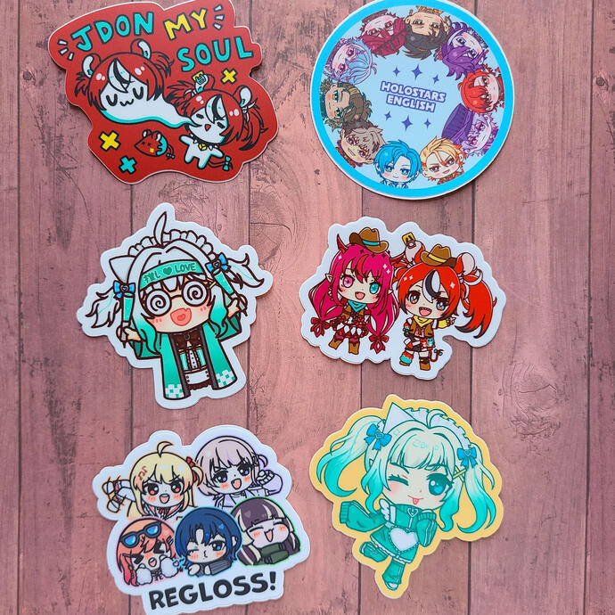 VTuber Stickers VTuber Stickers