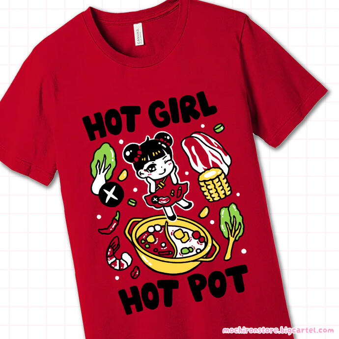 Hot Girl Hot Pot Shirt Hot Girl Hot Pot Shirt